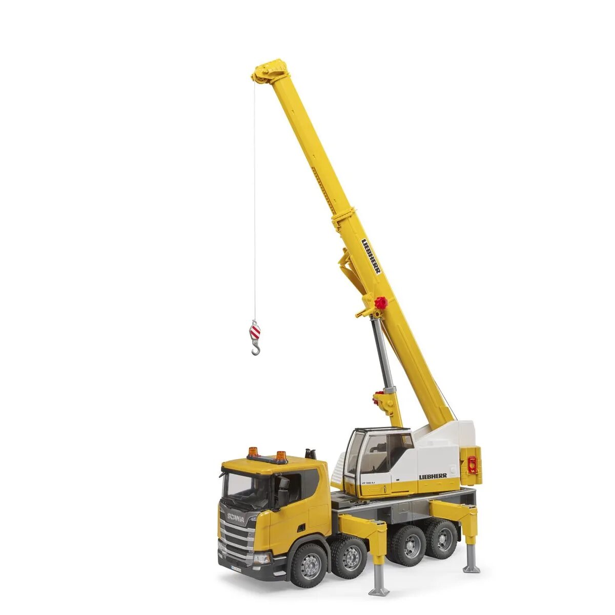 BRUDER® Scania Super 560R Liebherr Kran-LKW mit L+S Modul