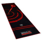 BULL'S Darts Carpet Mat "140" Red