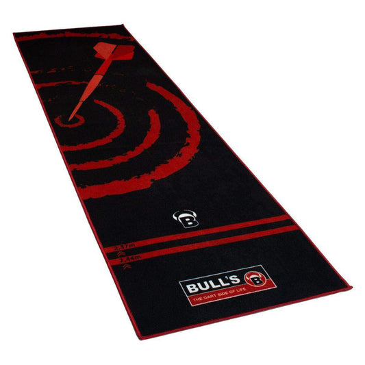 BULL'S Darts Carpet Mat "140" Red
