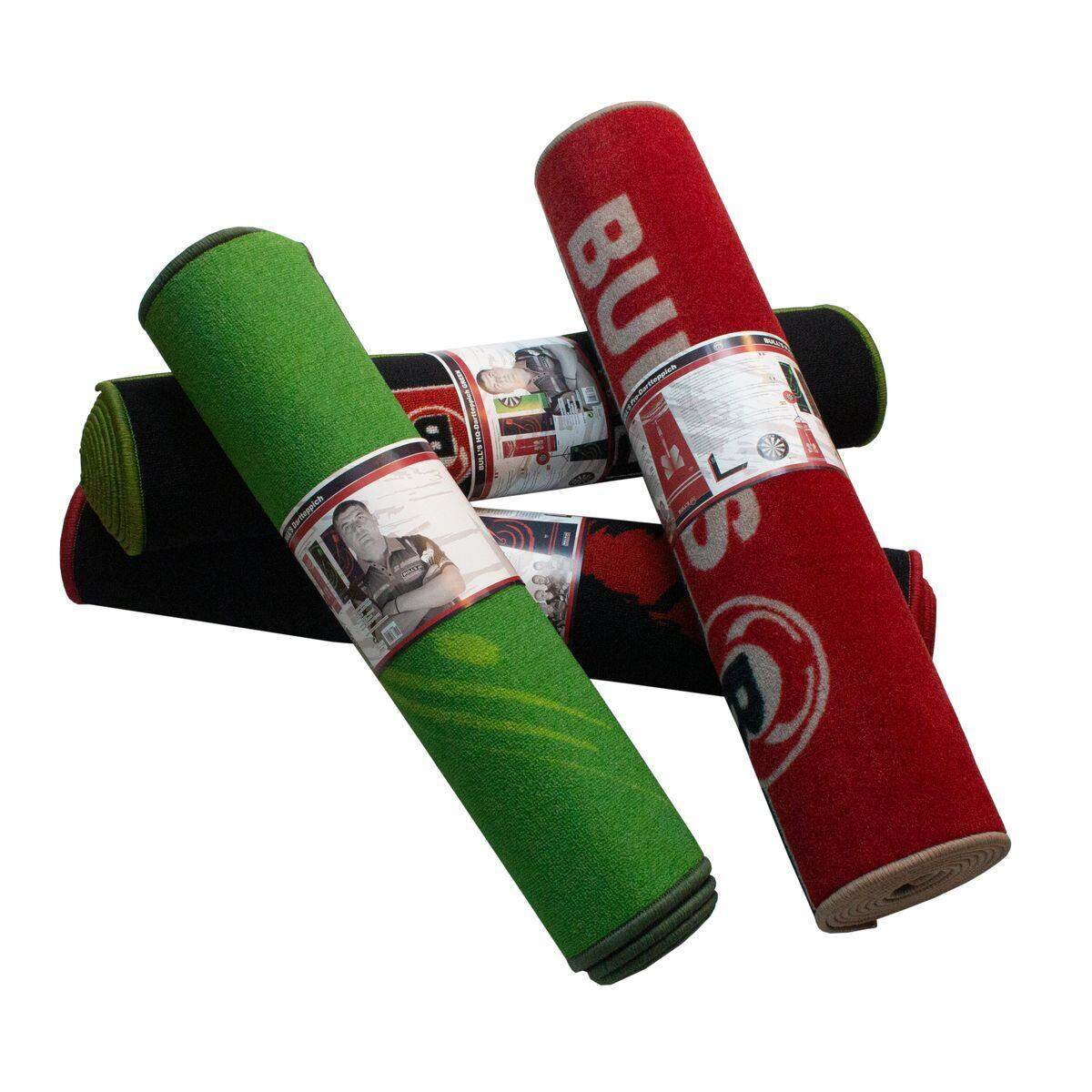 BULL'S Darts Carpet Mat "140" Red