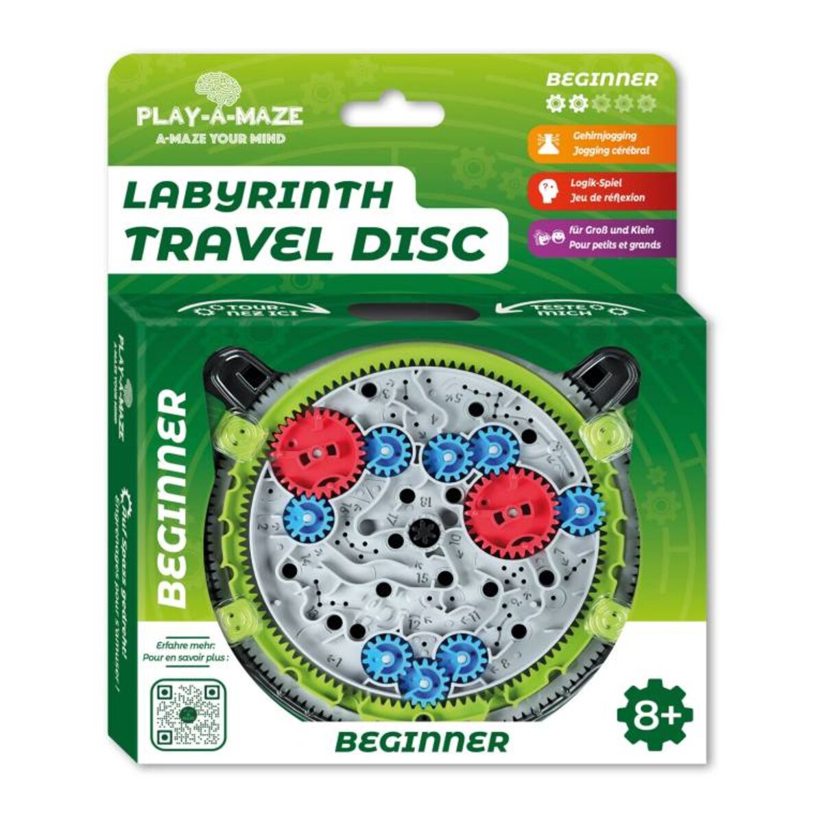 Carletto Labyrinth Travel Disc beginner Knobelspiel