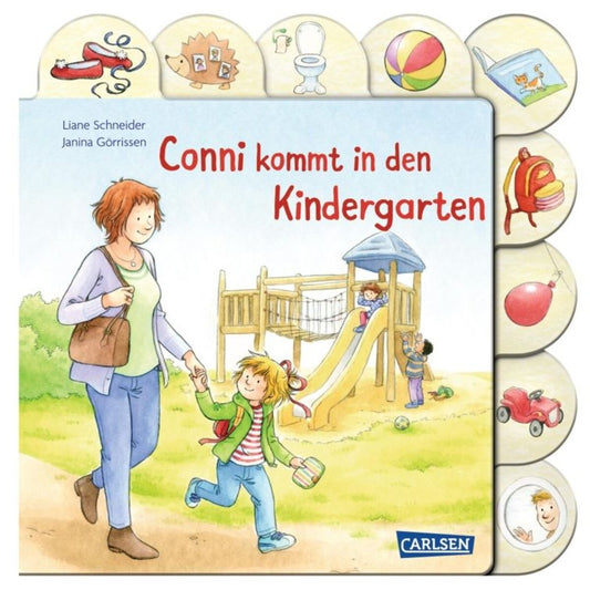 Carlsen Verlag Conni-Pappbilderbuch: Conni kommt in den Kindergarten