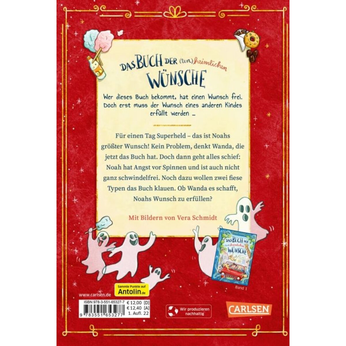 Carlsen Verlag Das Buch der (un)heimlichen Wünsche 2: Plötzlich Superheld