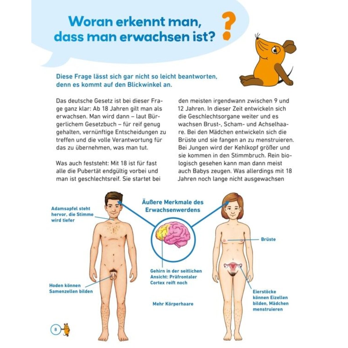 Carlsen Verlag Frag doch mal ... die Maus: Der Körper