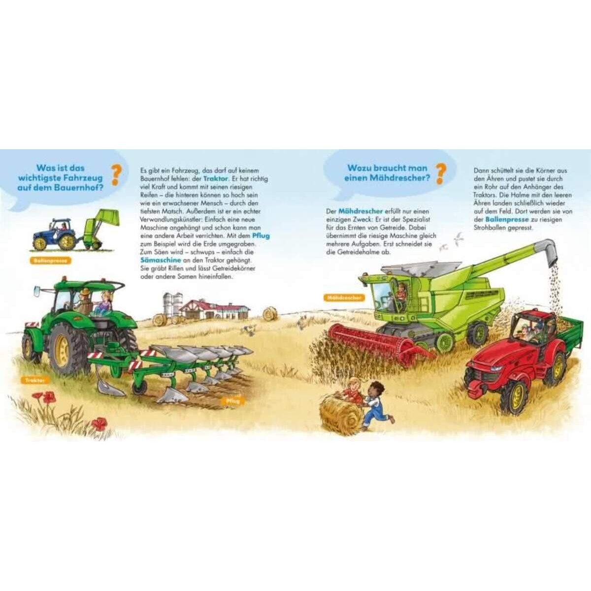 Carlsen Verlag Frag doch mal ... die Maus: Traktor, Bagger und Co. von Petra Klose, Dennis Mertz