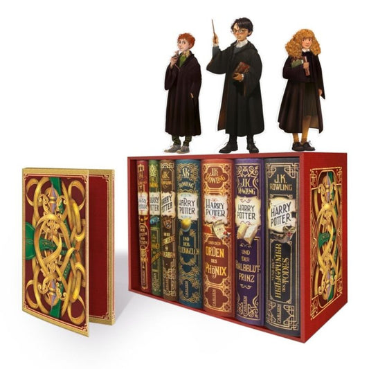 Carlsen Verlag Harry Potter: Band 1-7 im Schuber – mit exklusivem Extra! (Harry Potter)