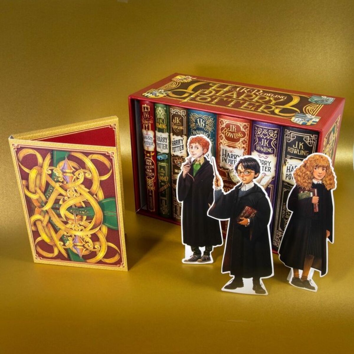 Carlsen Verlag Harry Potter: Band 1-7 im Schuber – mit exklusivem Extra! (Harry Potter)