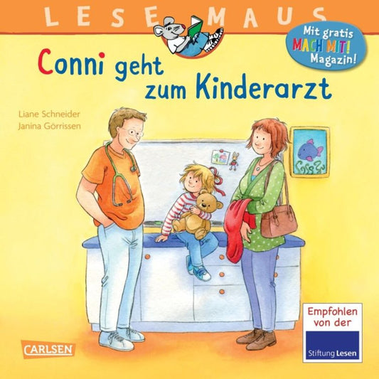 Carlsen Verlag LESEMAUS 132: Conni geht zum Kinderarzt