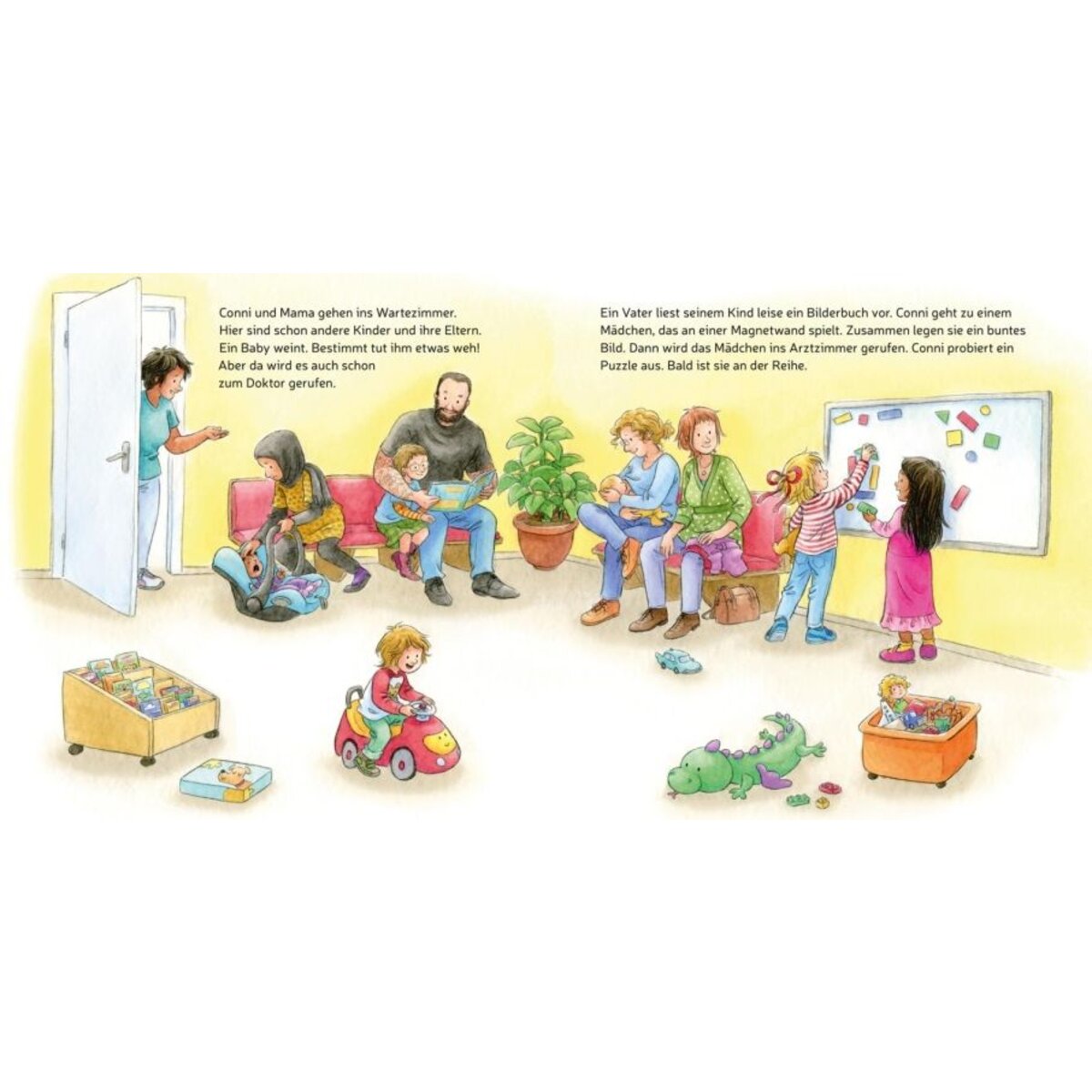 Carlsen Verlag LESEMAUS 132: Conni geht zum Kinderarzt