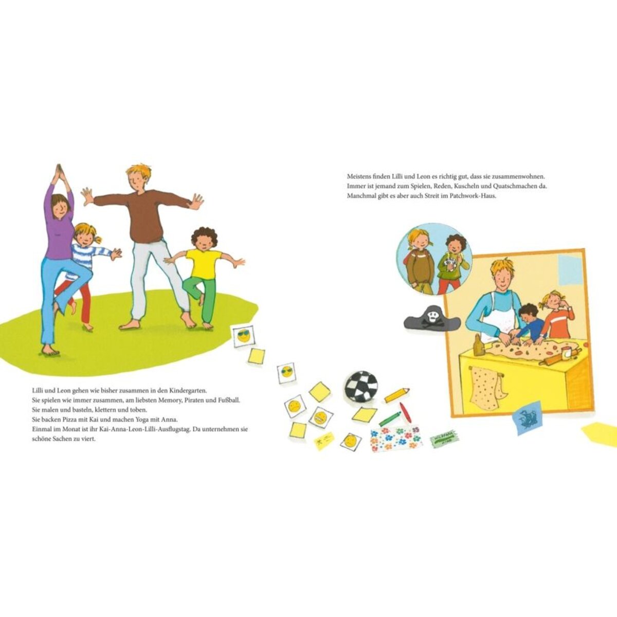 Carlsen Verlag LESEMAUS 172: Unsere kunterbunte Familie gehört zusammen