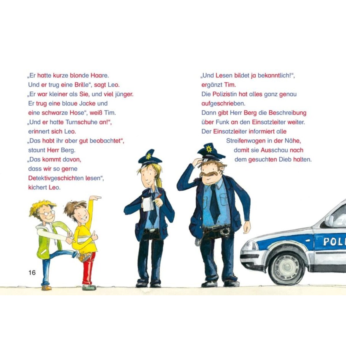 Carlsen Verlag LESEMAUS zum Lesenlernen Sammelbände: Die spannendsten Blaulicht-Silben-Geschichten