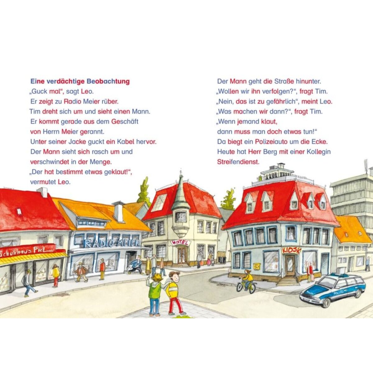 Carlsen Verlag LESEMAUS zum Lesenlernen Sammelbände: Die spannendsten Blaulicht-Silben-Geschichten