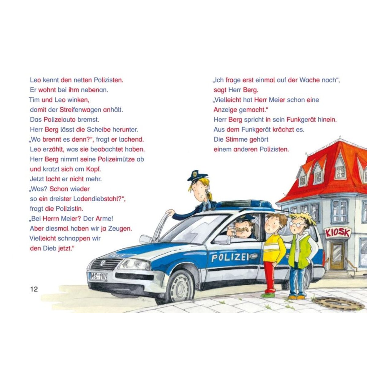 Carlsen Verlag LESEMAUS zum Lesenlernen Sammelbände: Die spannendsten Blaulicht-Silben-Geschichten