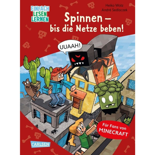 Carlsen Verlag Minecraft 8: Spinnen – bis die Netze beben!