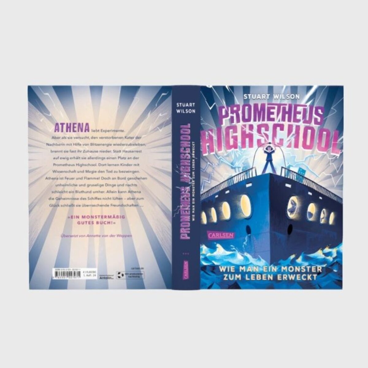 Carlsen Verlag Prometheus Highschool 1: Wie man ein Monster zum Leben erweckt