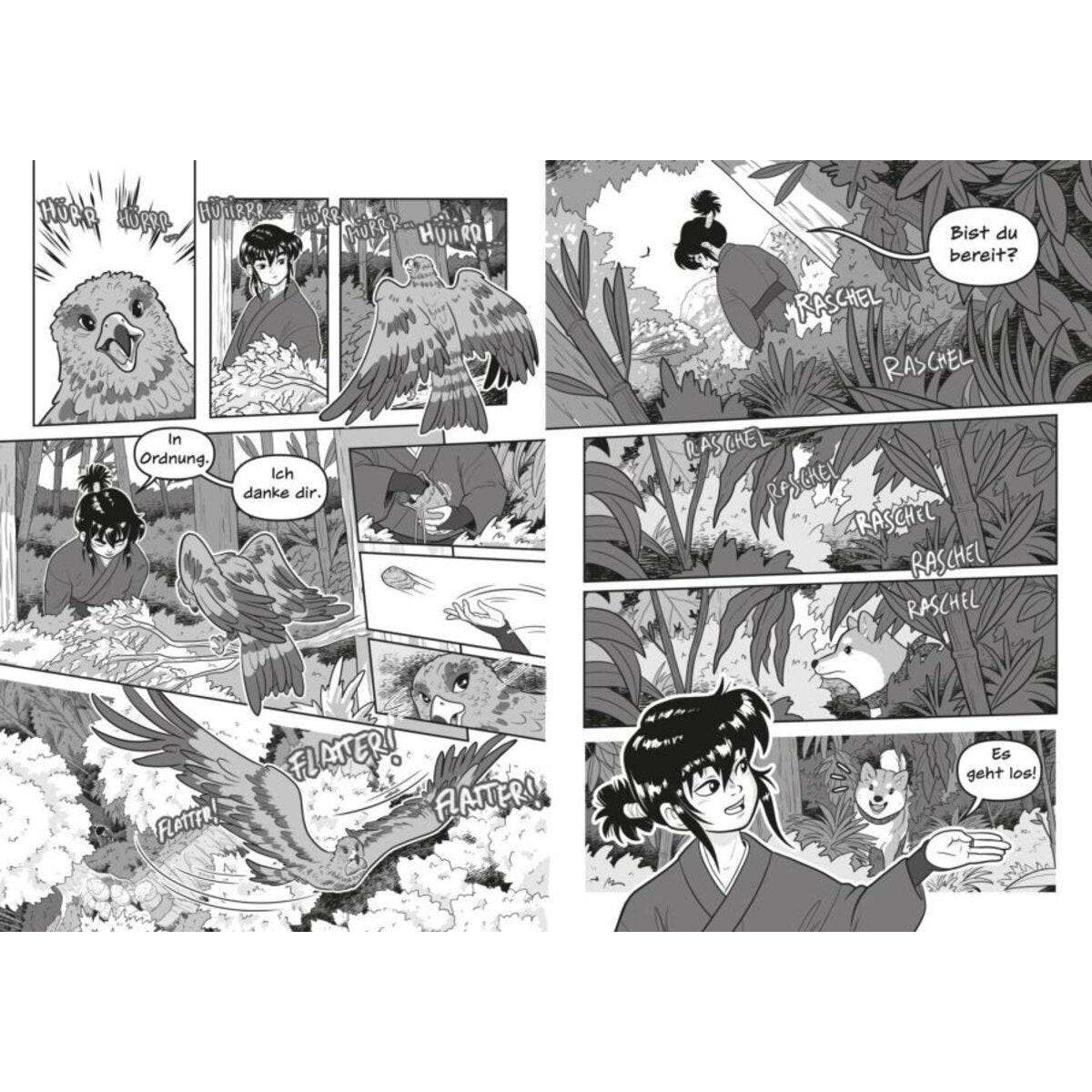 Carlsen Verlag REN, der Ninja Band 1 – Aufbruch