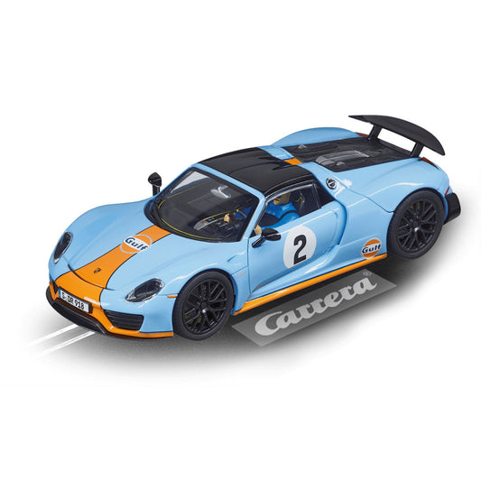 Carrera Digital 132 Porsche 918 Spyder Gulf Racing No.02