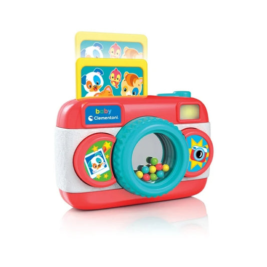 Clementoni Baby Kamera mit Melodien und Tiergeräuschen