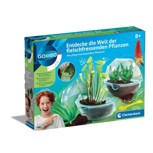 Clementoni Entdecke die Welt der fleischfressenden Pflanzen