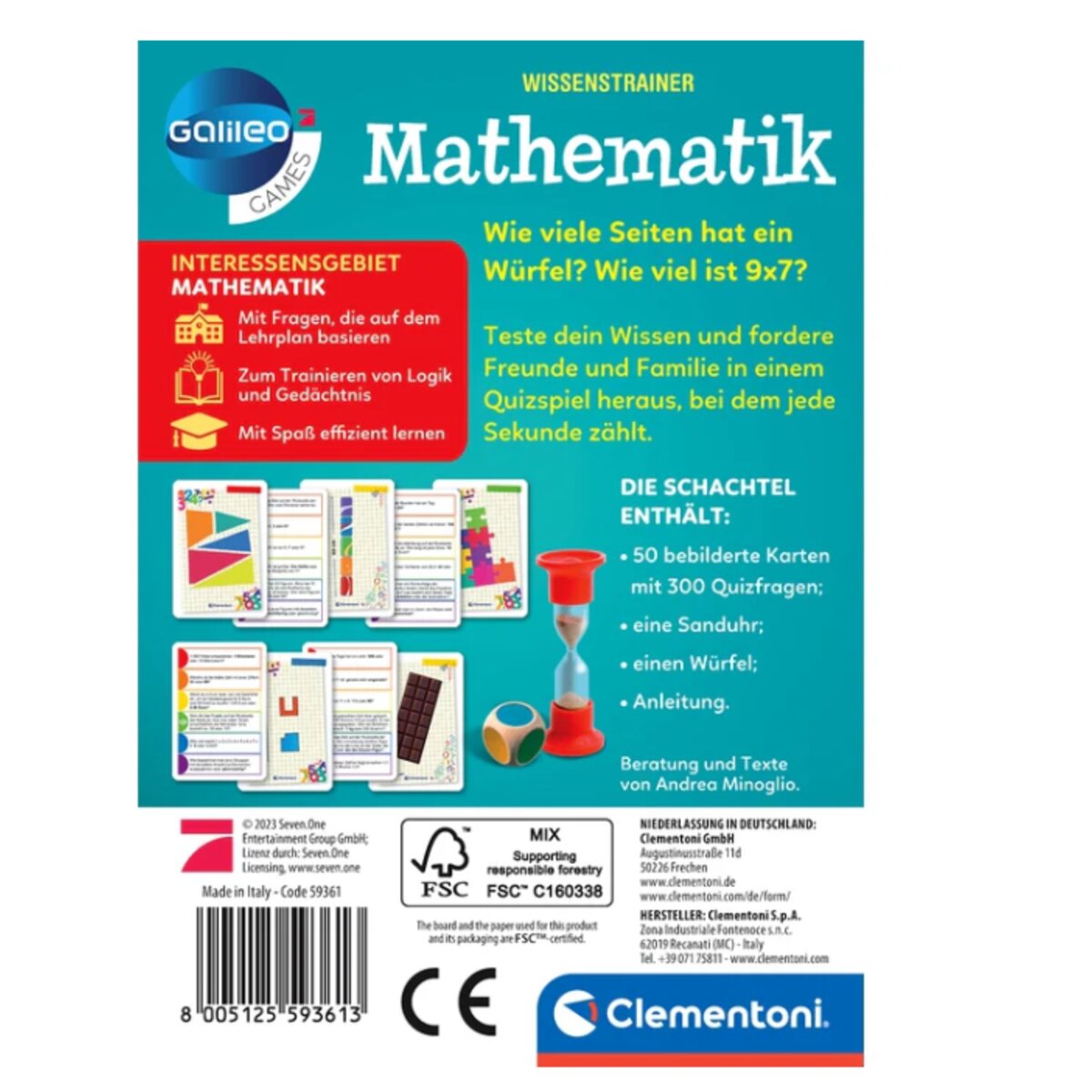 Clementoni WissensTrainer - Mathematik