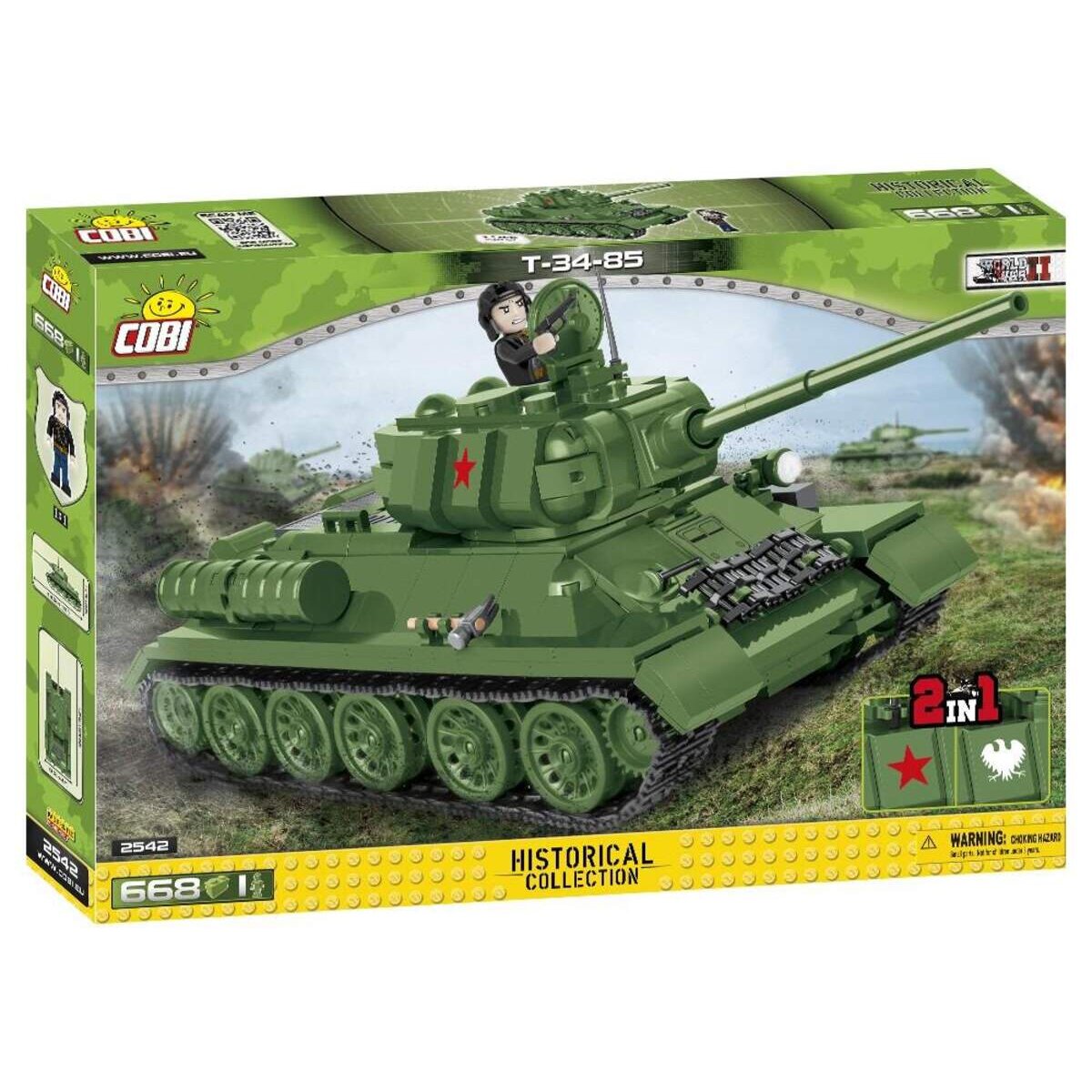 Cobi 2542 Panzer T-34-85