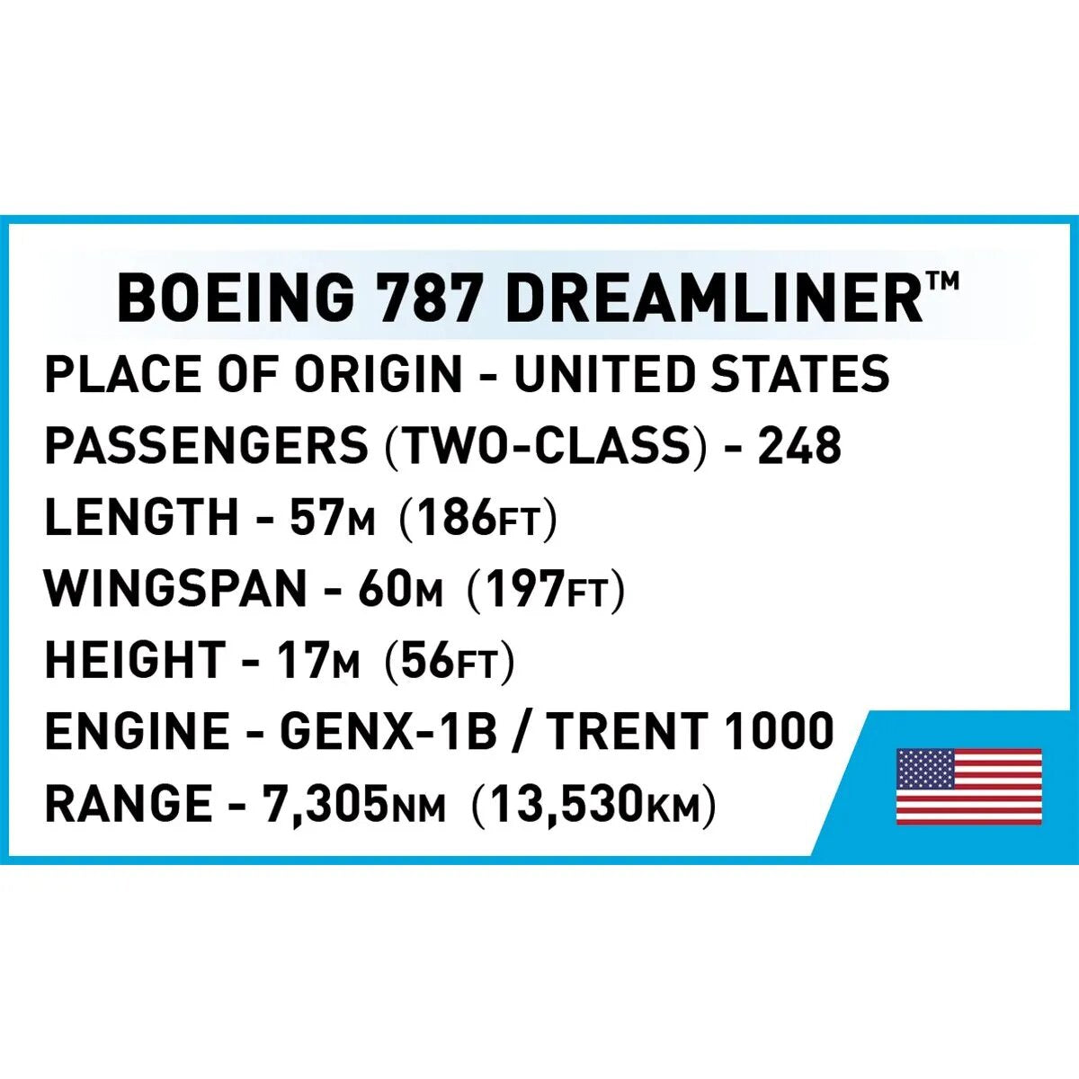 Cobi 26603 - Boeing 787 Dreamliner