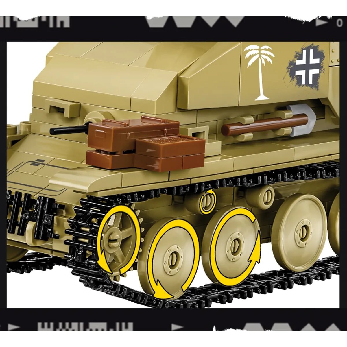 Cobi 3050 Company of Heroes 3 - Marder III Sd.Kfz.139
