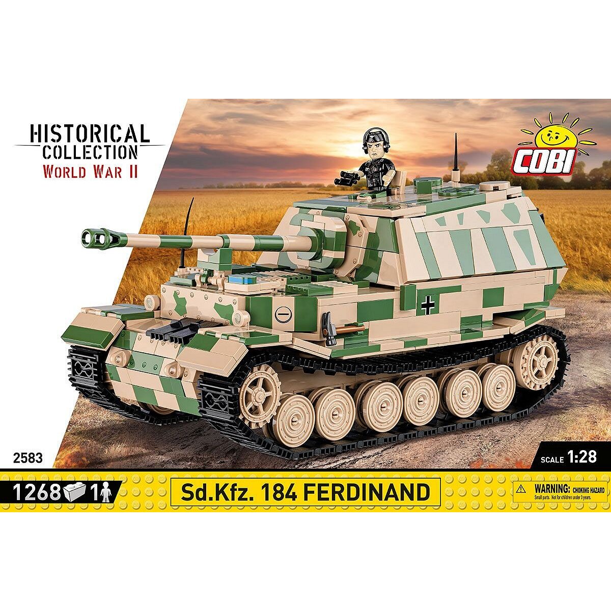 Cobi Historical Collection 2583 - sd. Kfz 184 Ferdinand Panzer