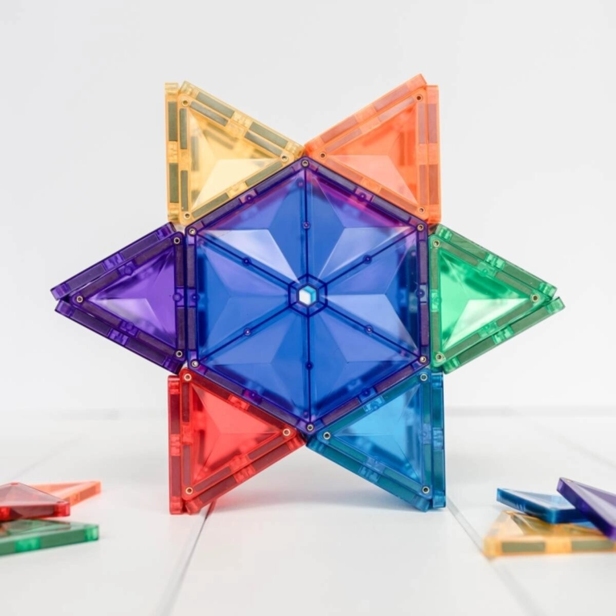 Connetix Magnetbausteine Rainbow Geometry Pack 30 tlg.