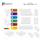 Connetix Rainbow Ball Run Set,  92 Teile