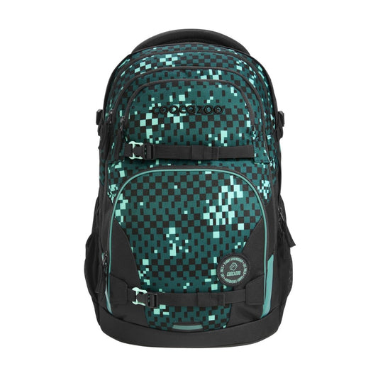 Coocazoo Rucksack PORTER Pixel Blox grün 35 Liter