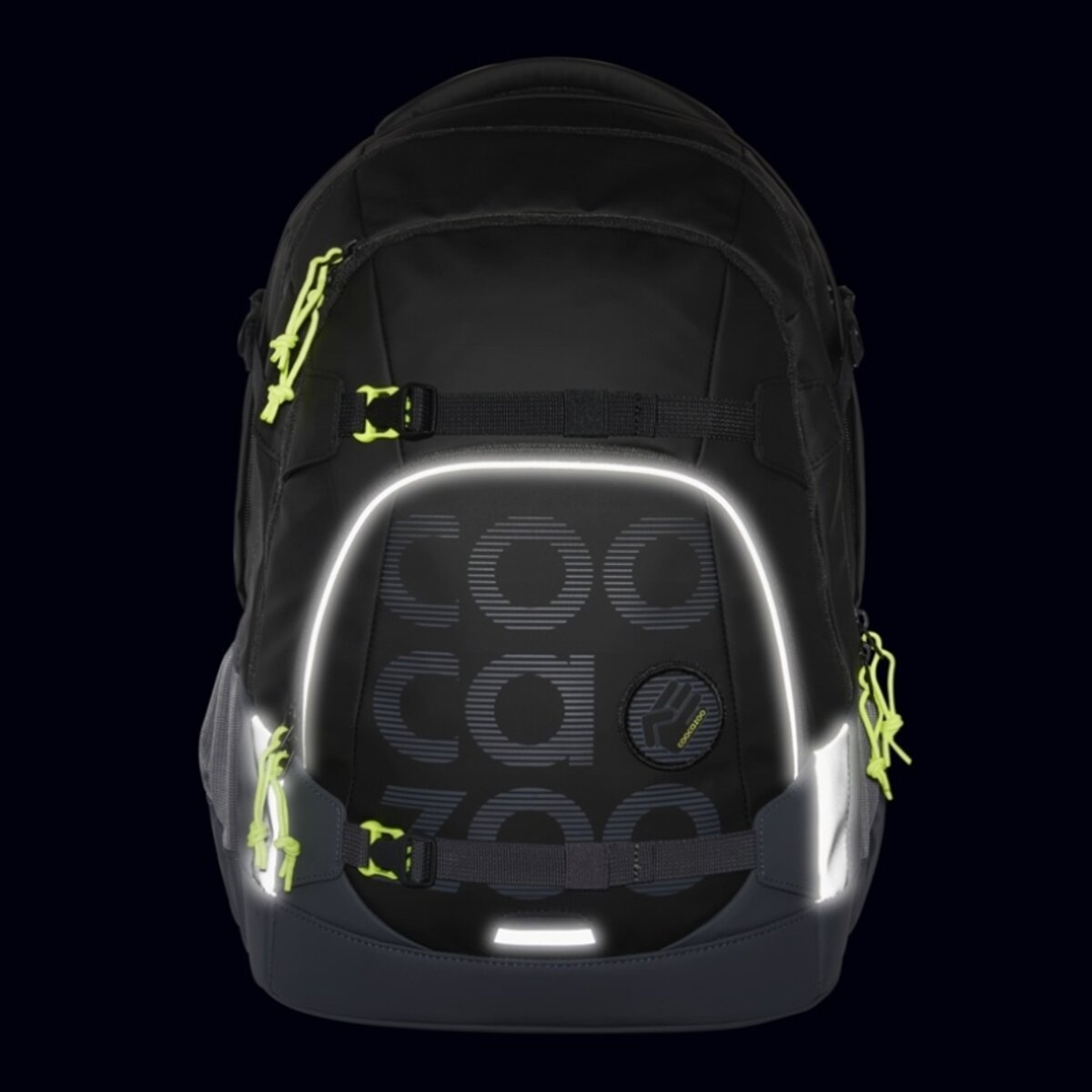 Coocazoo Schulrucksack MATE Tarp Black Thunder schwarz 30 Liter