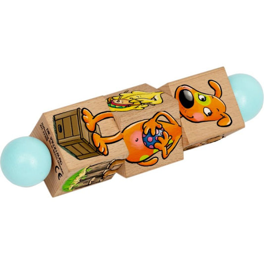 Coppenrath Verlag Holz-Dreh-Puzzle Die Lieben Sieben