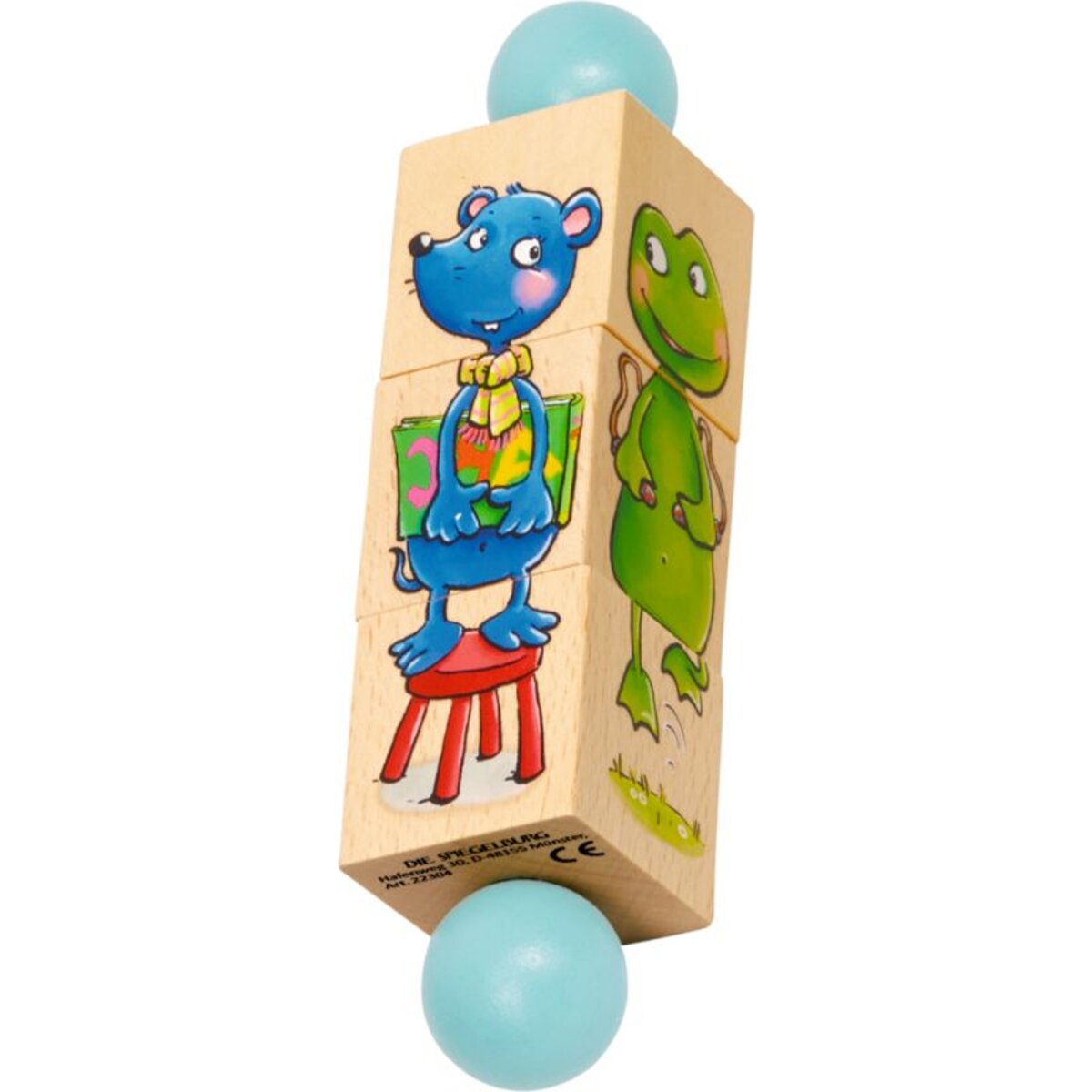 Coppenrath Verlag Holz-Dreh-Puzzle Die Lieben Sieben