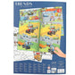 Depesche Create your Action World Stickerbuch mit 270 bunten Stickern