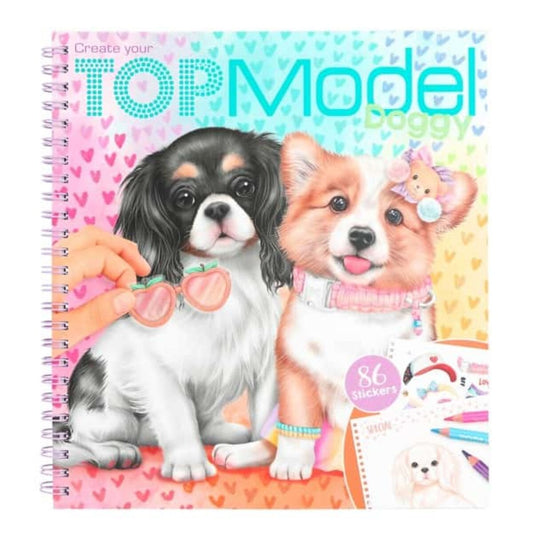 Depesche Create your TOPModel Doggy Malbuch