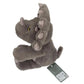 Depesche Dino World Plüsch Floppy Triceratops 25 cm mit Glitzeraugen