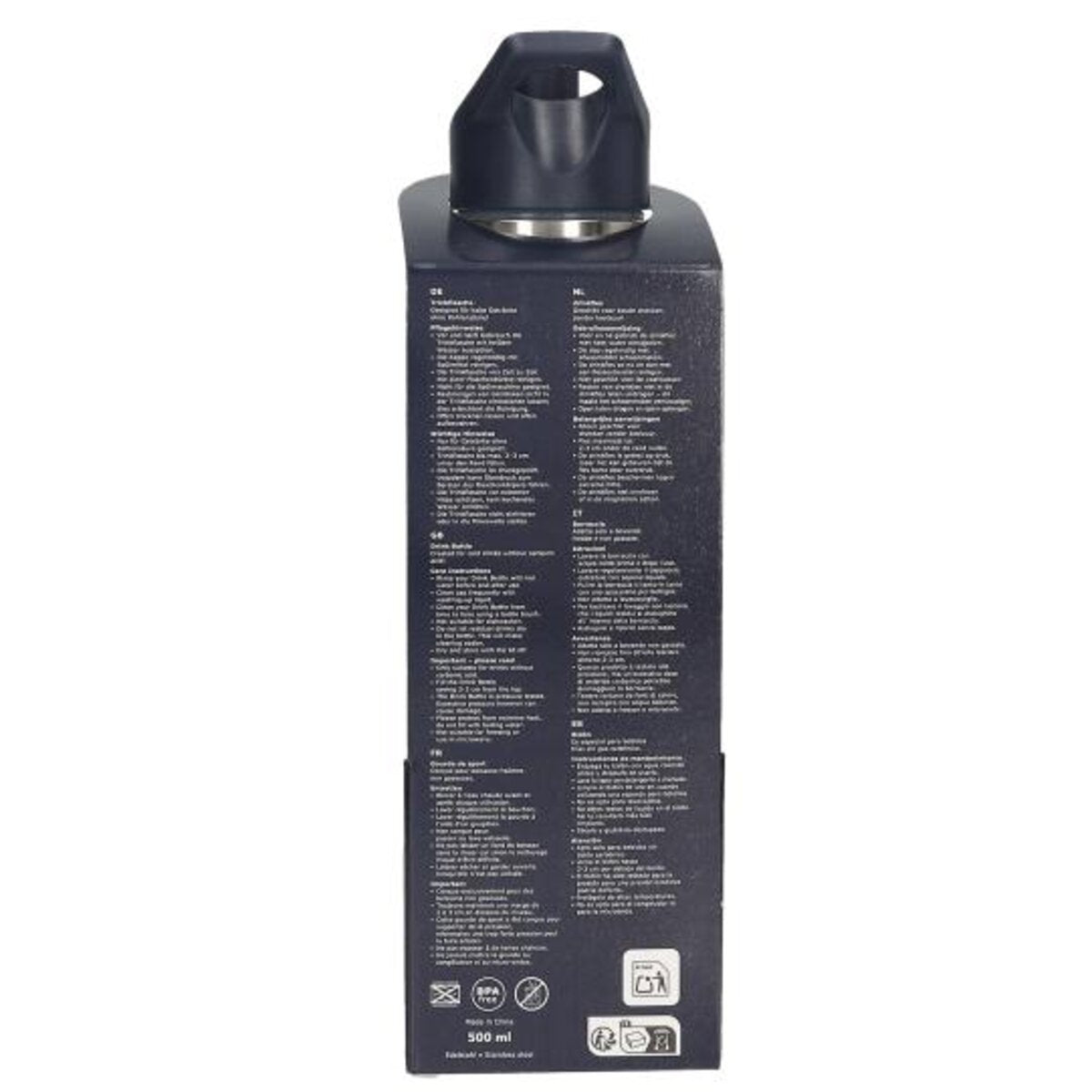 Depesche Dino World Trinkflasche Edelstahl GALAXY
