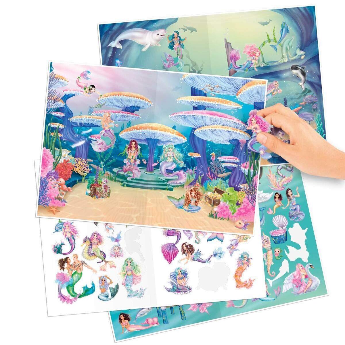 Depesche FANTASYModel Mermaid Stickerworld mit 449 Stickern