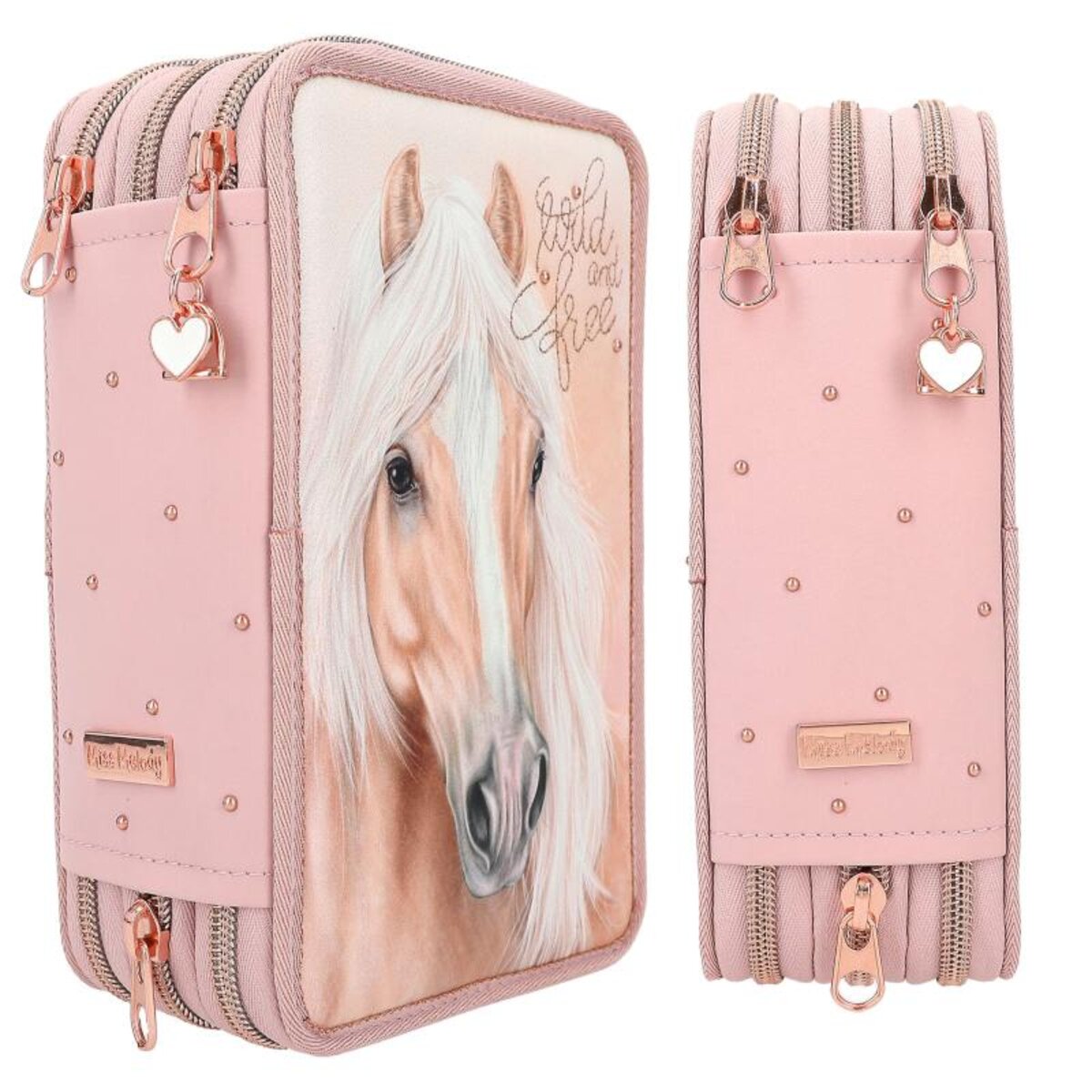 Depesche Miss Melody 3 Fach Federtasche ROMANTIC