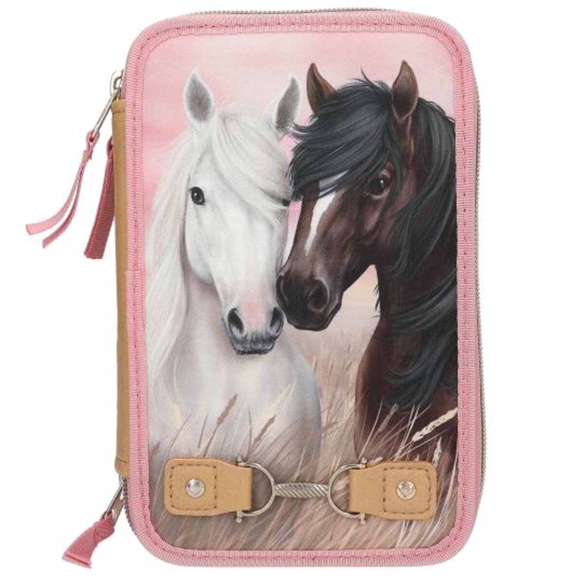 Depesche Miss Melody 3 Fach Federtasche DUSTY ROSE