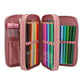 Depesche Miss Melody 3 Fach Federtasche DUSTY ROSE