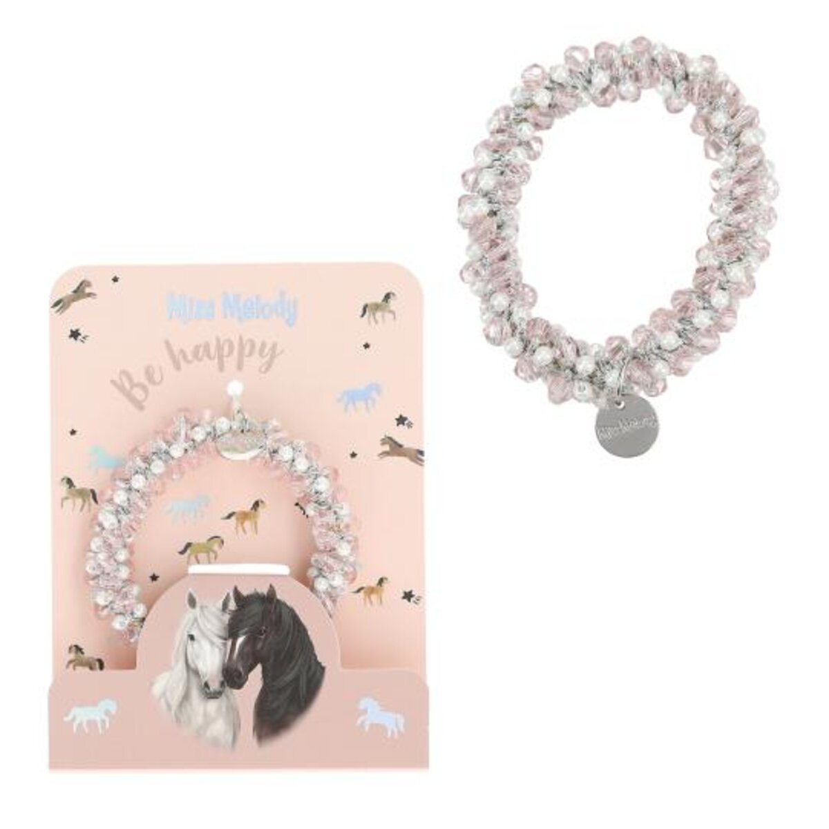 Depesche Miss Melody Haar-Armband Steinchen, 1 Stück; 3-fach sortiert
