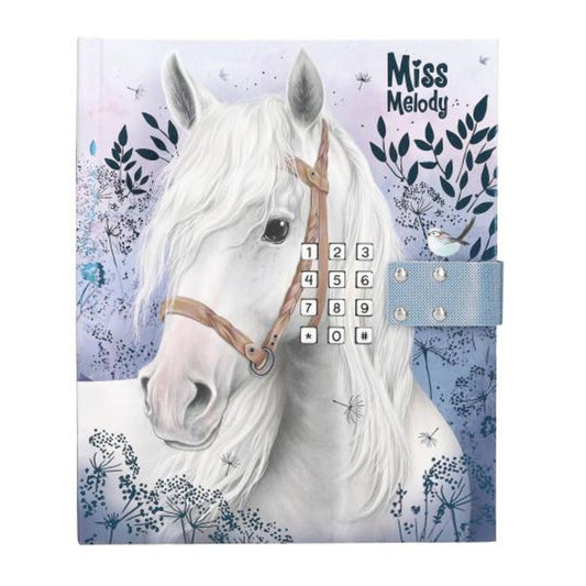 Depesche Miss Melody Tagebuch mit Code und Sound Pferde Motiv 2