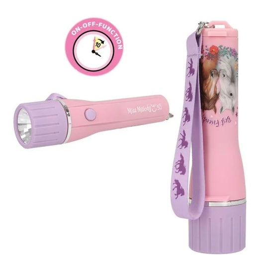 Depesche Miss Melody Taschenlampe mit Timer, 1 Stück, 2-fach sortiert