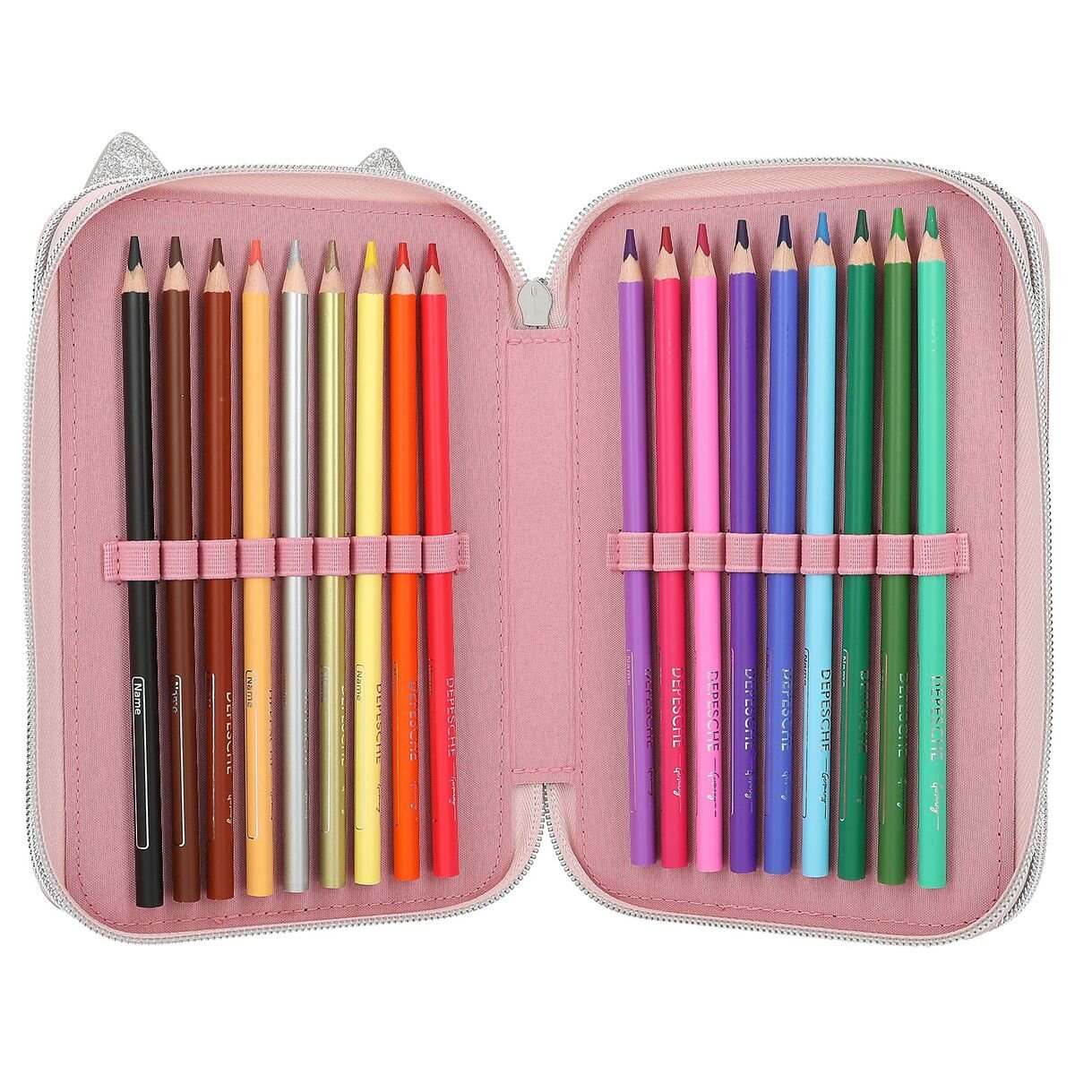 Depesche TOPModel 3 Fach Federtasche Leo WILD