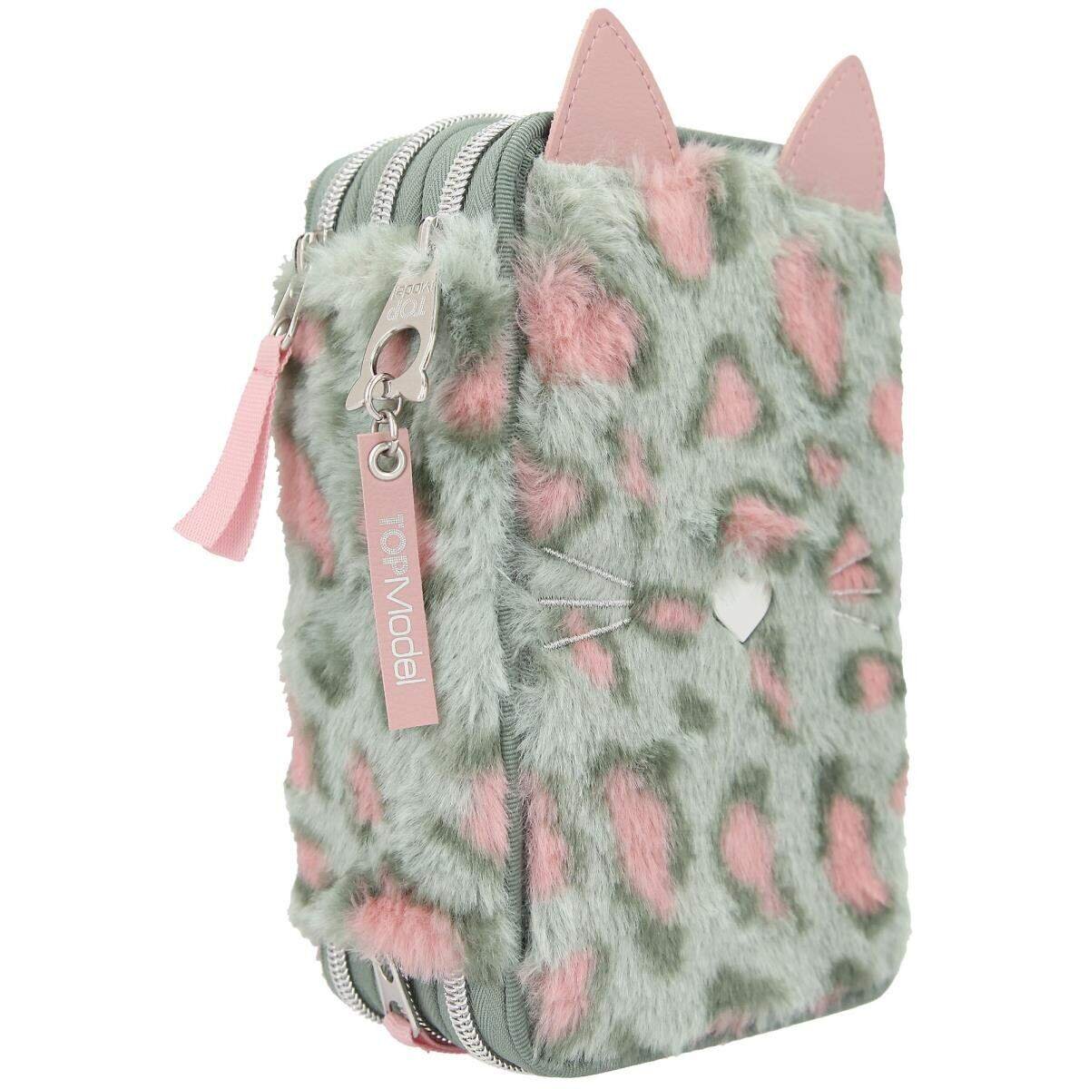 Depesche TOPModel 3-Fach Federtasche LEO LOVE TOPModel