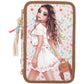 Depesche TOPModel 3-Fach Federtasche FLOWER BERRY