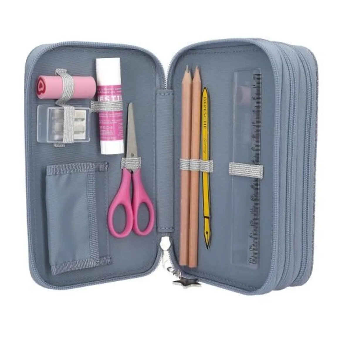 Depesche TOPModel 3 Fach Federtasche WOLF