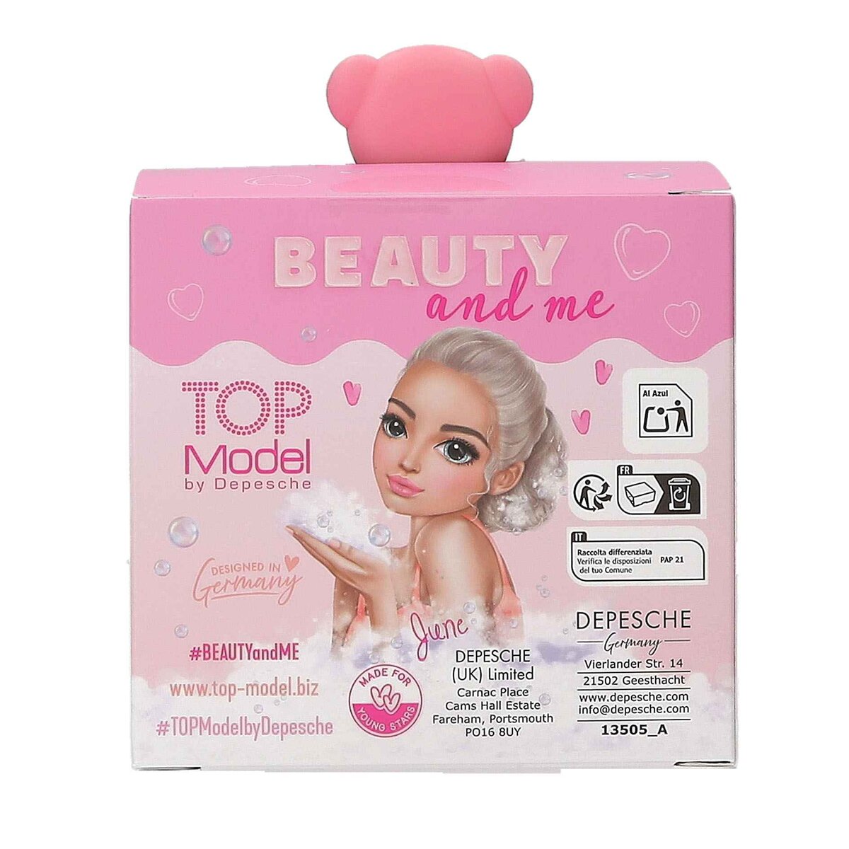 Depesche TOPModel Badeschaum Aufschäumer Beauty and Me